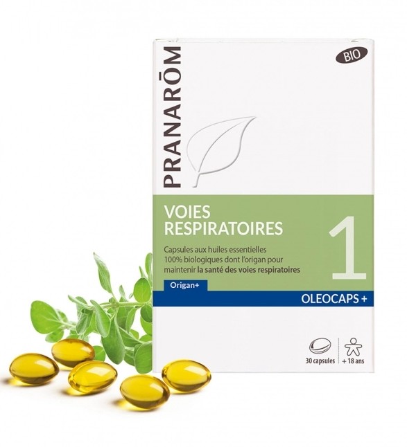 Pranarom Oleocaps+ 1 Voies Respiratoires Bio 30 Capsules